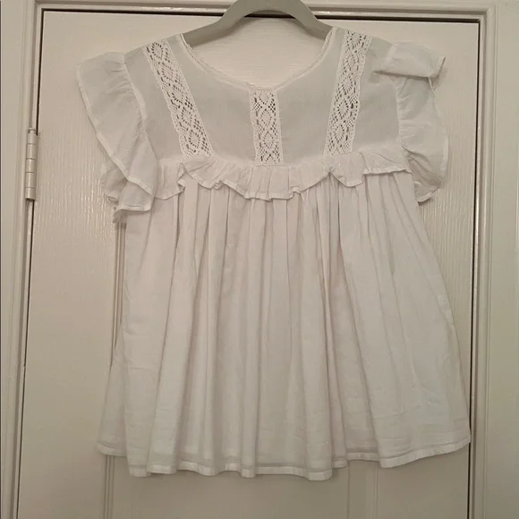 Emerson Fry India Collection  Bijou White Top Size XS/S - Picture 3 of 11